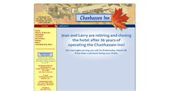 Desktop Screenshot of chaninn.com